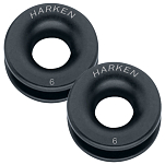 Harken 3284.PAIR Lead Ring 6 mm 2 Units Черный  Black