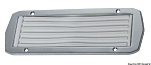 Ступенька из хромированной латуни 230 x 80 мм белая резина, Osculati 40.520.01