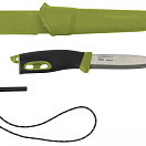Нож Morakniv Companion Spark (S) Green 13570 Mora of Sweden (Ножи)
