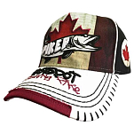 Hotspot design CP-PIKE04 Кепка Piker Canada Многоцветный Red / Black / White