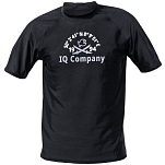 Iq-uv 6480942800-60-4XL UV 300 Loose Fit Футболка с коротким рукавом Черный Black 4XL