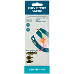 Kinetic F178-001-039 Sabiki Plaice Connect Связанные Крючки Бесцветный Orange 1/0 
