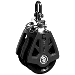 Lewmar 239-29925002BK Synchro Двойной шкив Черный  Black 50 mm 