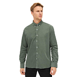 Sea ranch 21-7-266-5015-M Рубашка с длинным рукавом Lester Зеленый Dark Green M