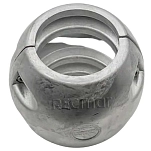 Recmar rec9123 цинковый анод вала хомута 9123 Grey 15x12x10 75 mm