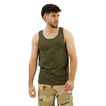 Brandit 4210-1-M Футболка без рукавов Зеленый Olive M