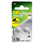 Gp batteries GP-G342 LR44 A76 Щелочные батареи 2 единицы измерения Серебристый Silver