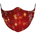 Otso FM-CHRISTRED20-ULXL Christmas In Red Маска для лица Красный Red / Gold L-XL