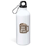 Kruskis MD4049S101C330 Бутылка Mood For Hike 800ml  White