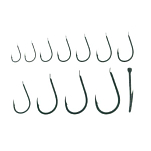 Gamakatsu 146575-00150-00000-00 3310 Крюк Серый  Black 1.5 