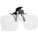 Carson OD-10 Поляризованные солнцезащитные очки с клипсой и откидной линзой Dippoter