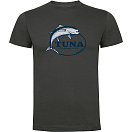 Купить Kruskis CA65500146C065 Футболка с коротким рукавом Tuna Fishing Club Серый Dark Grey S 7ft.ru в интернет магазине Семь Футов