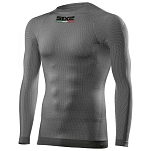 Sixs KT2S-S-NE Базовый слой с длинным рукавом Pro TS1 T Kit Protector Серый Black Carbon S