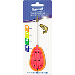 Cralusso 58273960 Pink Rocket Method+Molde Press Кормушка фидерная прикормочная Бесцветный 60 g