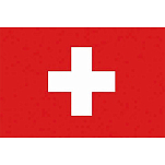 Prosea 71113 Флаг 30X20 Швейцария Красный