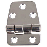Talamex 43803184 Петля полированная 84x38.5x2 Mm Серый Grey / Grey