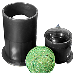 Deliverance T2893 Ball Maker With Slots Черный  Black 60 mm 