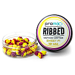 Promix PMRMWSF8 Ribbed Method 20g Сладкие вафтеры  Yellow / Black 8 mm