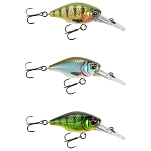 Savage gear 1610676 Crankbait Petit G 5.3g 40 mm  Fluorescent Yellow Tiger