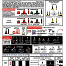 Информационные наклейки «Морской кодекс» 240х160мм, Osculati 35.452.99