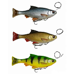 Savage gear 63729 4D Line Thru Pulse Tail Trout Slow Sink 180 Mm 90g Многоцветный Firetiger
