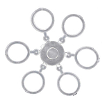 Cralusso 79014120 Силиконовые ленты для приманки Clear M