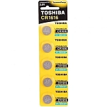Toshiba CR1616 PW BP-5 батарейка-таблетка CR1616 5 Единицы Silver