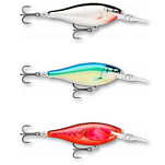 Rapala RA5823207 Shad Rap Elite Floating воблеры 75 mm 12g Серебристый GDP