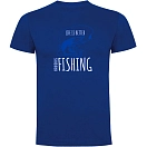 Купить Kruskis CA65500505C419 Футболка с коротким рукавом Life Is Better Fishing Royal Blue 2XL 7ft.ru в интернет магазине Семь Футов