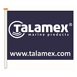 Talamex 27302302 Flag Голубой  Blue 275 x 200 cm 