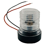 Euromarine 002006 360° Белый навигационный огонь Black / Clear 70 mm