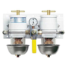 Купить Parker racor RAC75500MAX30 500 10 Microns Предварительный фильтр с двойным сепаратором White / Grey 7ft.ru в интернет магазине Семь Футов