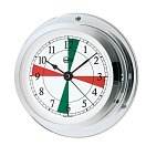 Купить Часы кварцевые Barigo Star 1187CRFS с радиосекторами 110x45мм Ø85мм из хромированной латуни 7ft.ru в интернет магазине Семь Футов
