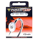 Gamakatsu 180037-01200-00018-00 PO Carp Связанные Крючки 0.180 мм Серебристый NS Black 12 