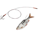 Купить Quantum fishing 4271003 Mr Pike Float Rig Leader Крюк Серый 4  7ft.ru в интернет магазине Семь Футов