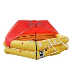 Plastimo 52383 Спасательный плот Transocean ISO Down 24H Canister Оранжевый 8 Places