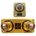 Forniture nautiche italiane 4040767 Двойной регулируемый свет Золотистый Gold