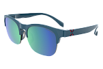 Спортивные очки HILX Interloop Shiny Solid Green / Green Mirror Polarized Lens, hil05003-ilpgn4