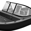 Моторная лодка, Триера 460 FISH_new, серый TR460FISH_new