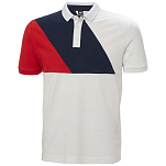 Helly hansen 30356_001-L Поло с короткими рукавами Burgee Белая White L