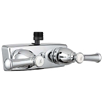 Dura faucet 621-DFSA100LCP Designer Хромированный кран для душа Silver