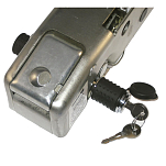 Ct johnson 124-RC5 Dead Bolt Блокировка муфты перенапряжения 3 3/8´´ Серебристый