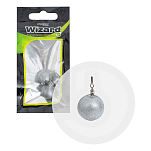 Wizard 54490815 Go Green Дроп-шот. круглый поводок  Grey 15 g