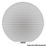 SG-S103W da 10” 600W con griglia classic bianca, 29.849.04