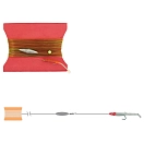 Купить Expert predator 23580 связанный крючок Bolentino Seabass Saddled Seabream 100 m 0.500 mm Красный Clear / Grey 7ft.ru в интернет магазине Семь Футов