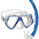 Set maschera e boccaglio PVC adulto, 64.323.02