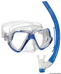 Set maschera e boccaglio PVC adulto, 64.323.02