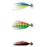 VMC AVM550076 Moontail Jig Летать 3.5g Золотистый  Blue Fire UV 2/0