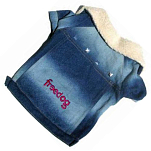 Freedog FD5000003 Куртка-бомбер для собак Голубой Blue 30 cm