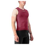 Castelli 4523023421-S Безрукавная базовая футболка Pro Mesh 2.0 Красный Bordeaux S